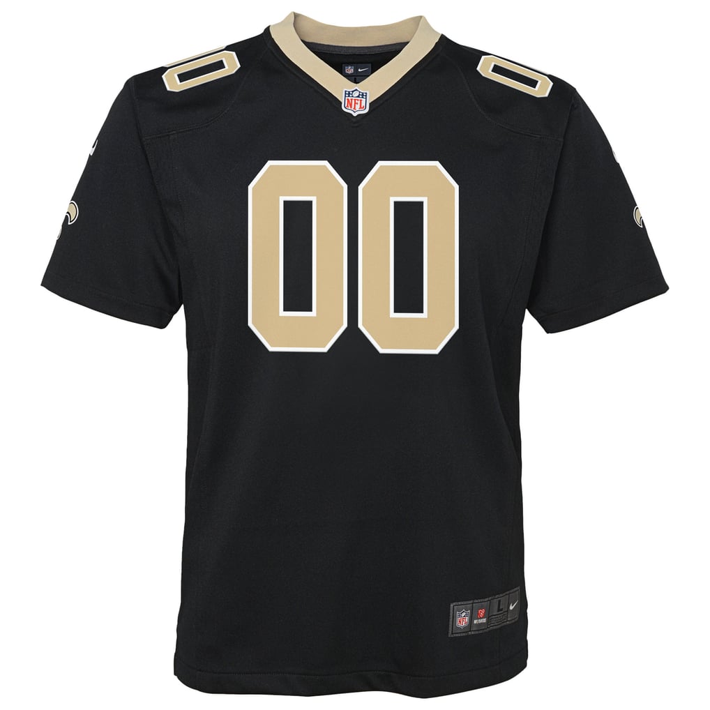 Youth New Orleans Saints Nike Black Custom Game Jersey - Image 3