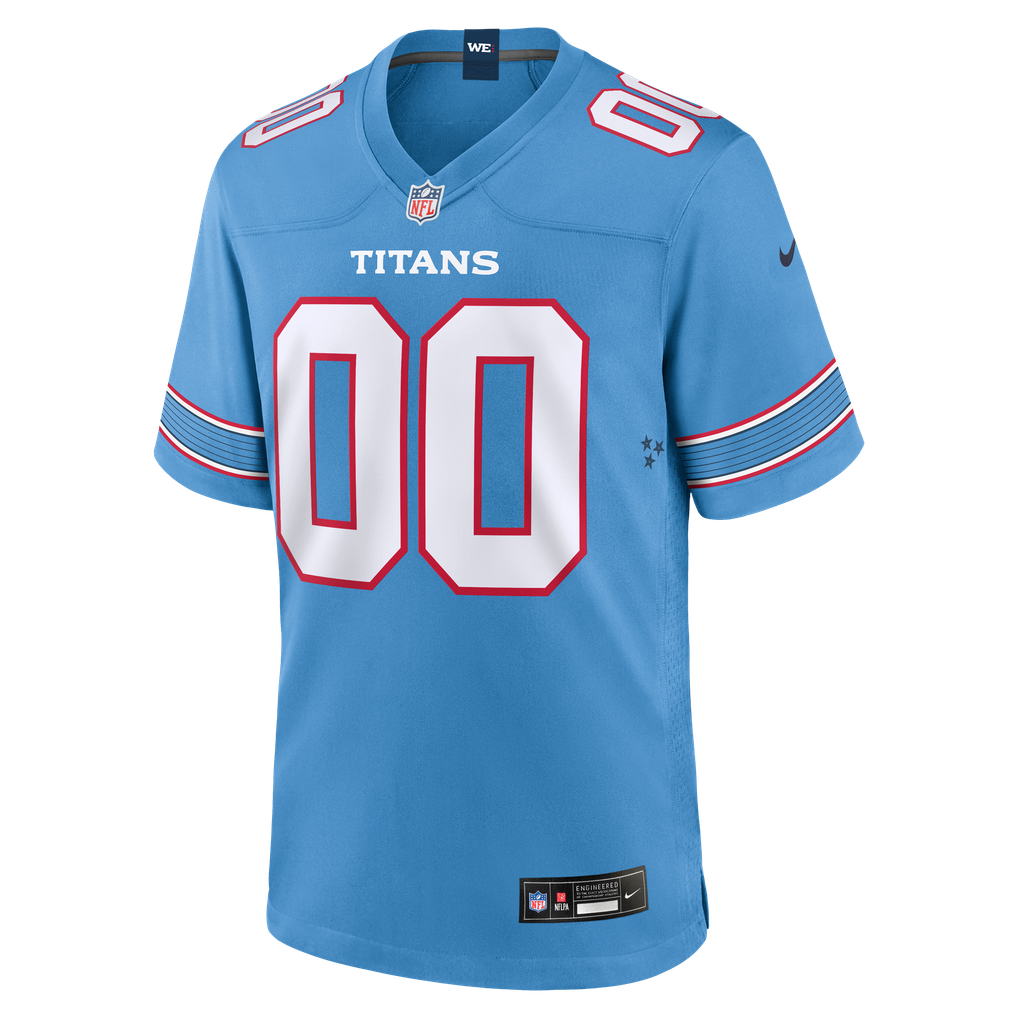 Youth Tennessee Titans Nike Blue Game Custom Jersey - Image 3
