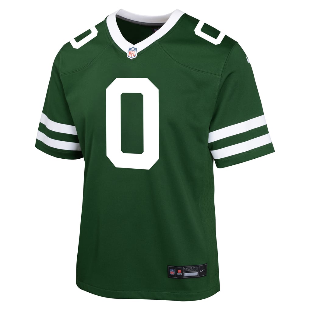 Youth New York Jets Braelon Allen Nike Green Team Game Jersey - Image 3