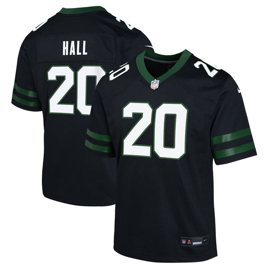 Youth New York Jets Breece Hall Nike Black Game Jersey - Image 1