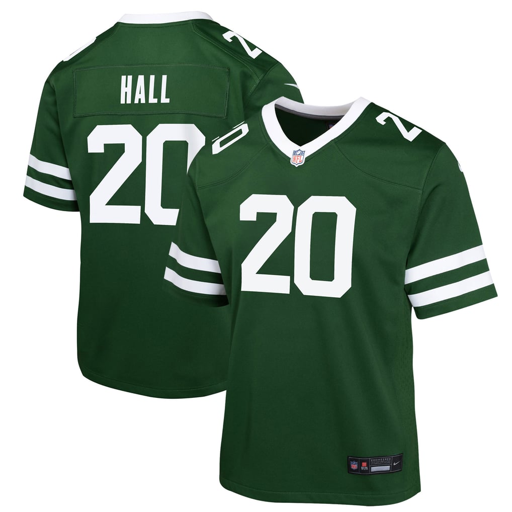 Youth New York Jets Breece Hall Nike Green Game Jersey - Image 2