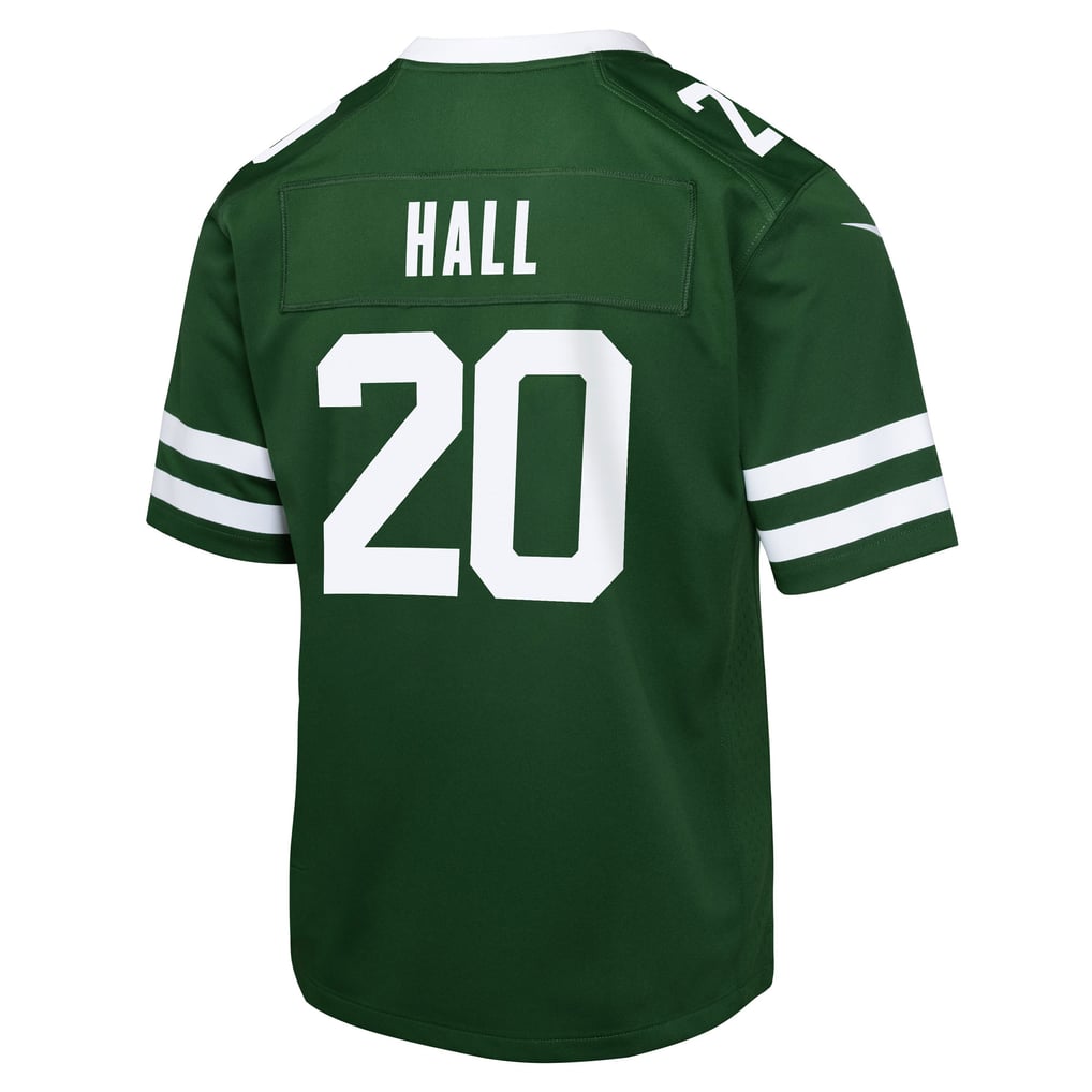 Youth New York Jets Breece Hall Nike Green Game Jersey - Image 4