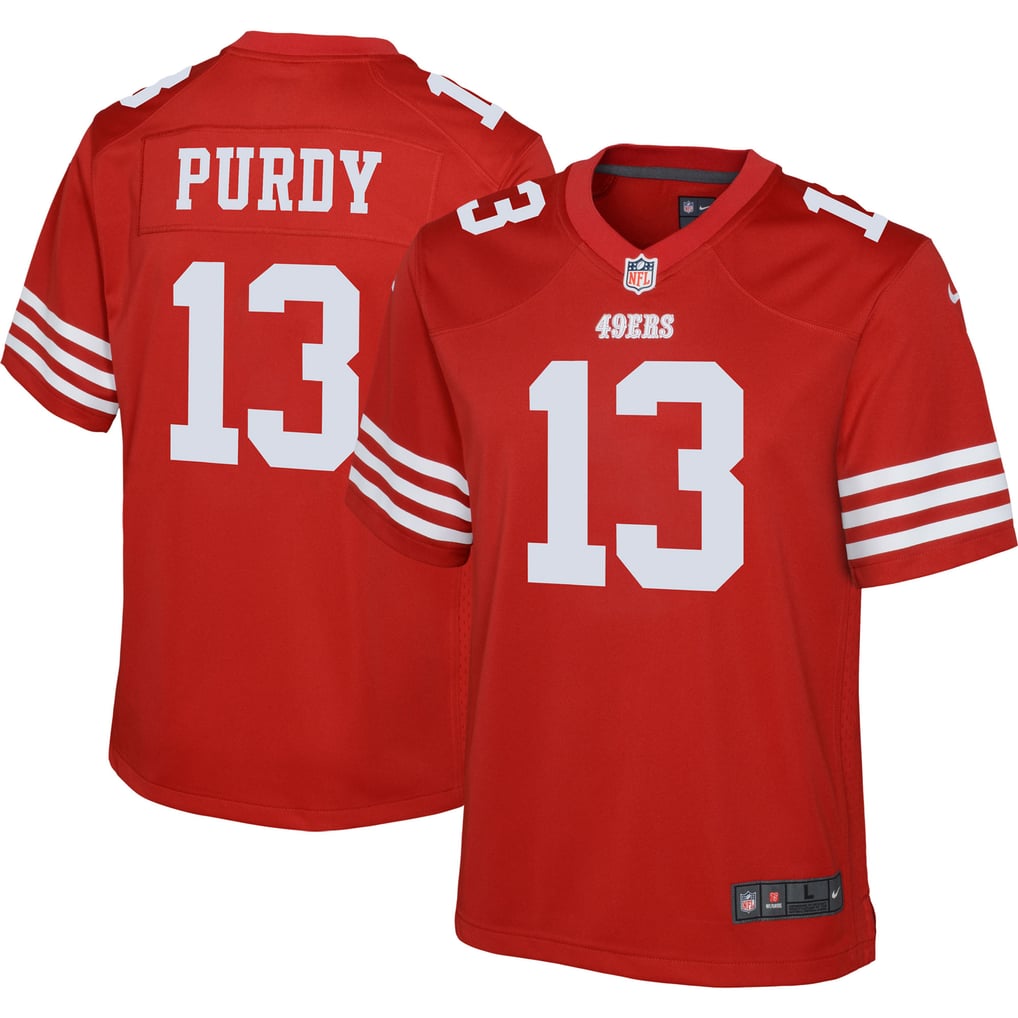 Youth San Francisco 49ers Brock Purdy Nike Scarlet Game Jersey - Image 1