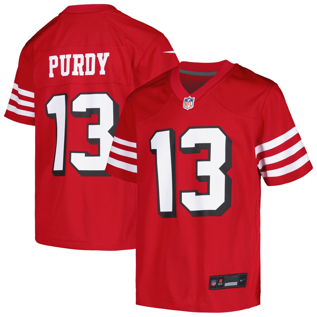 Youth San Francisco 49ers Brock Purdy Nike Scarlet Game Jersey - Image 1