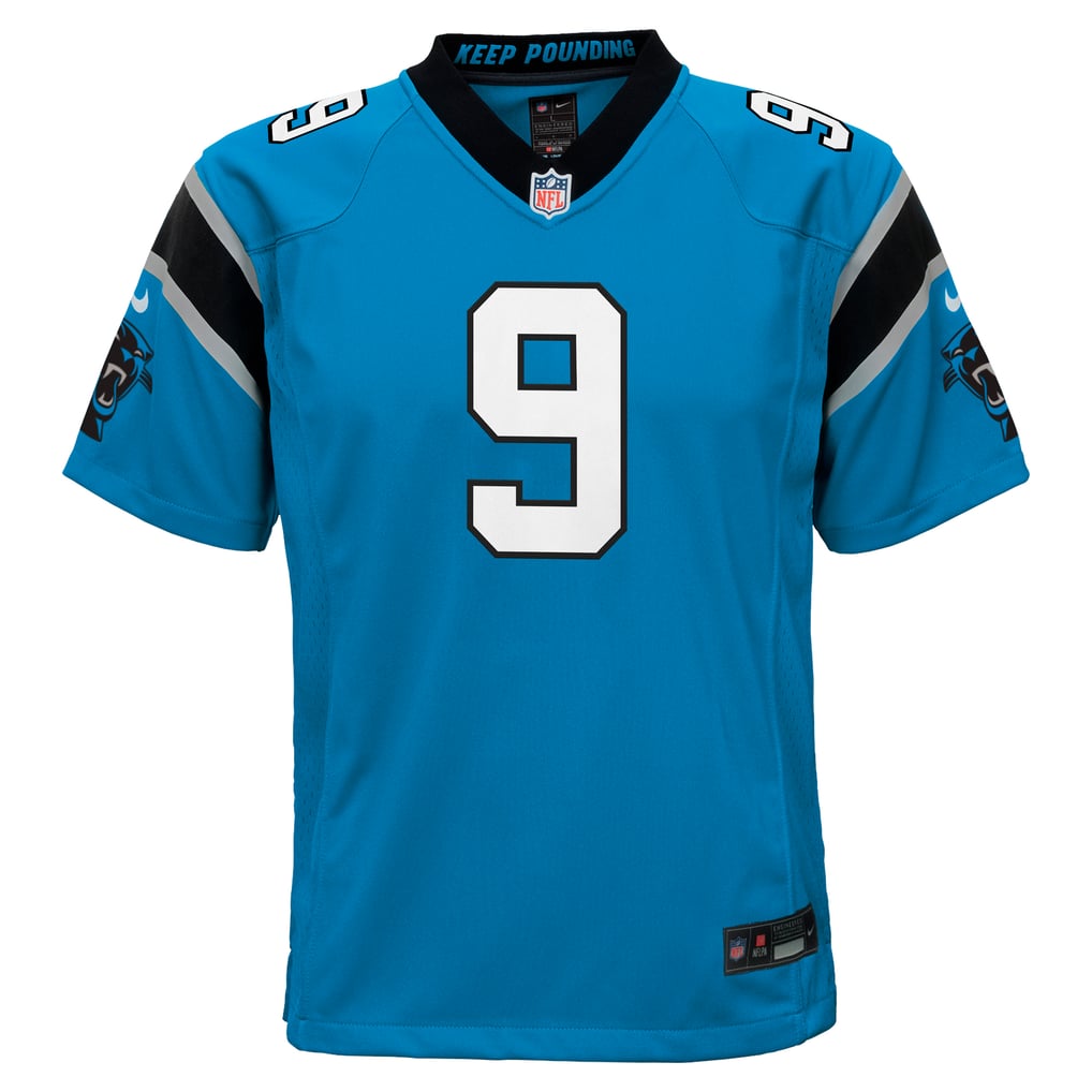 Youth Carolina Panthers Bryce Young Nike Blue Game Jersey - Image 3