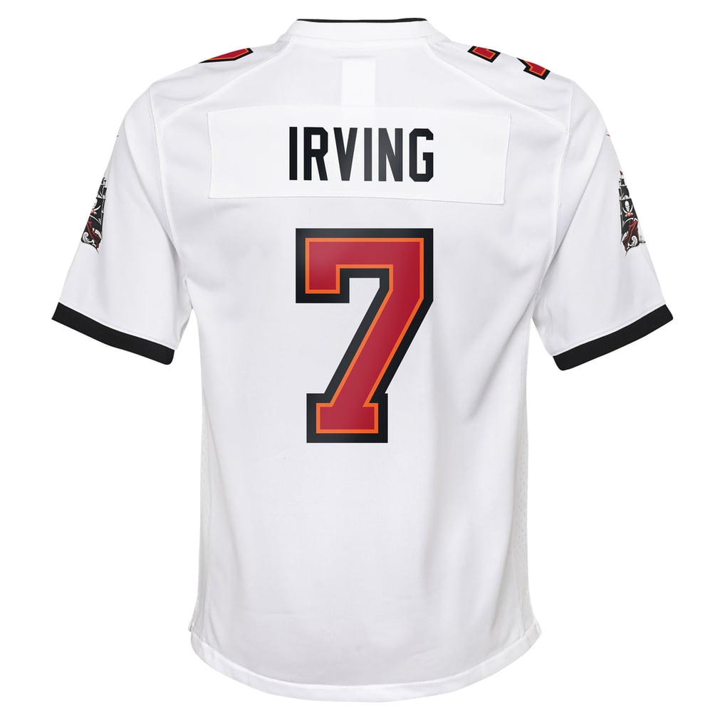 Youth Tampa Bay Buccaneers Bucky Irving Nike White White Game Jersey - Image 4