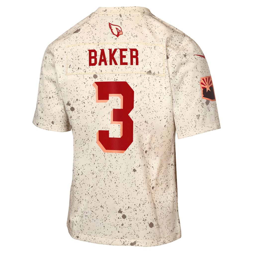 Youth Arizona Cardinals Budda Baker Nike Natural Rivalries Collection Game Jersey - Image 4