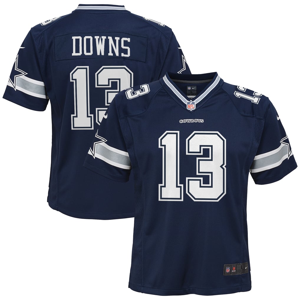 Youth Dallas Cowboys Caleb Downs Nike Navy Team Game Jersey - Image 1
