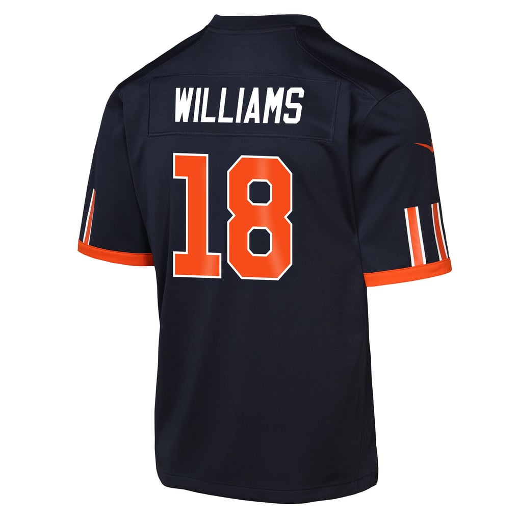 Youth Chicago Bears Caleb Williams Nike Navy 2026 Rivalries Collection Game Jersey - Image 4