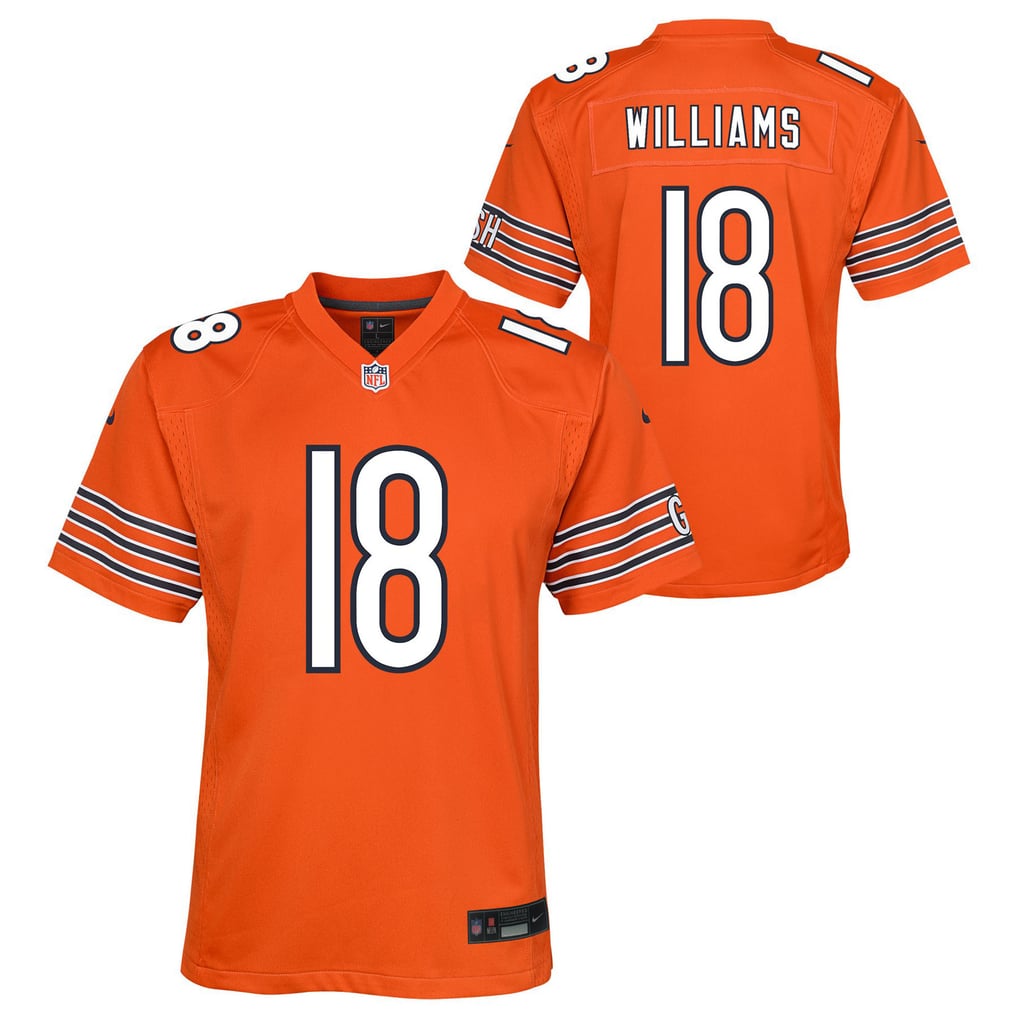 Youth Chicago Bears Caleb Williams Nike Orange Game Jersey - Image 1