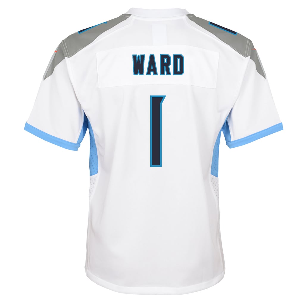 Youth Tennessee Titans Cameron Ward Nike White White Game Jersey - Image 4