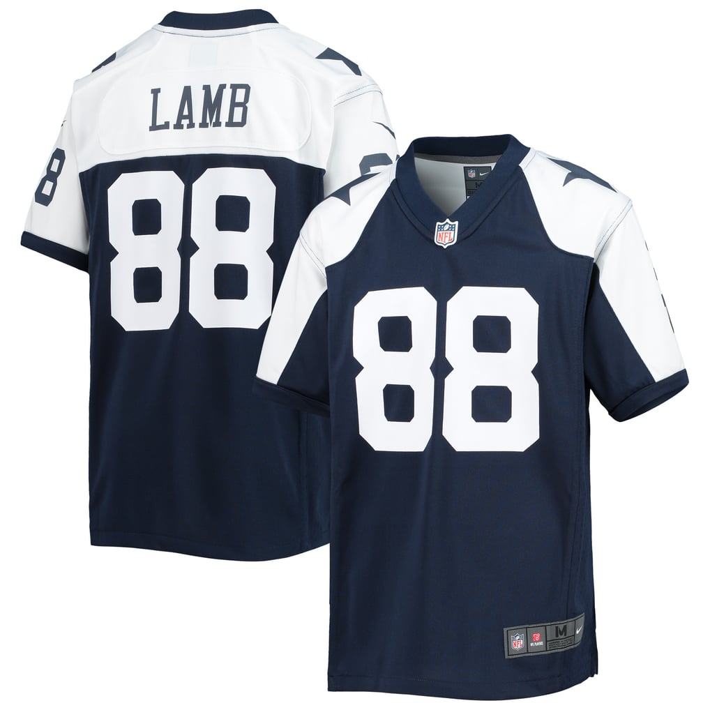 Youth Dallas Cowboys CeeDee Lamb Nike Navy Alternate Team Game Jersey - Image 1