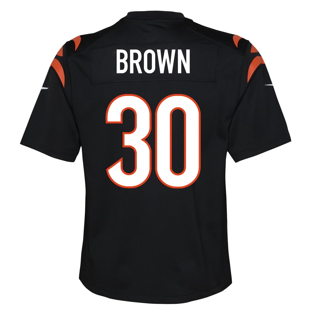 Youth Cincinnati Bengals Chase Brown Nike Black Youth - Image 4