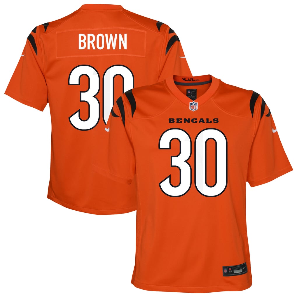Youth Cincinnati Bengals Chase Brown Nike Orange Youth - Image 2