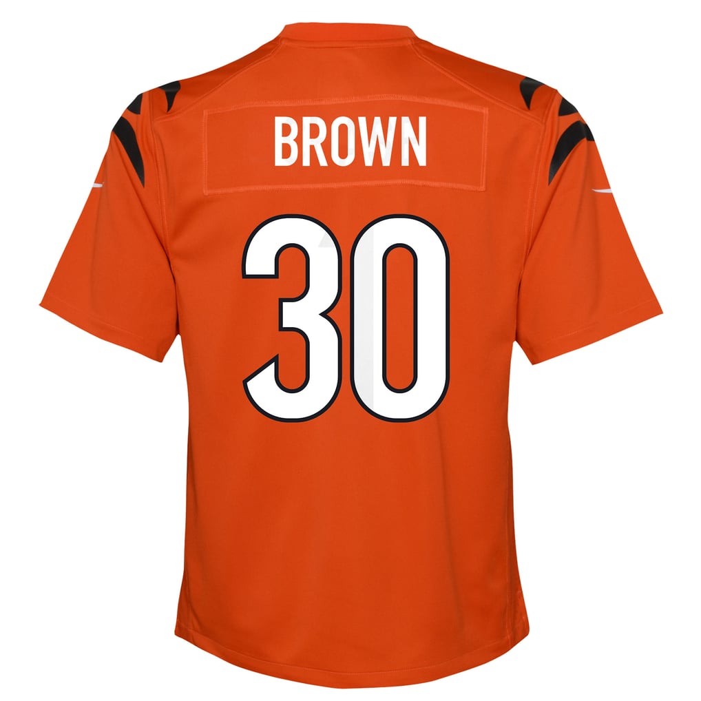 Youth Cincinnati Bengals Chase Brown Nike Orange Youth - Image 4