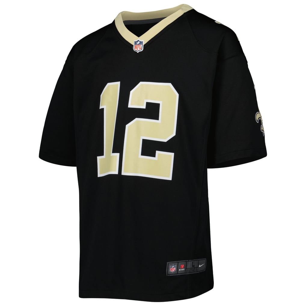 Youth New Orleans Saints Chris Olave Nike Black Game Jersey - Image 3