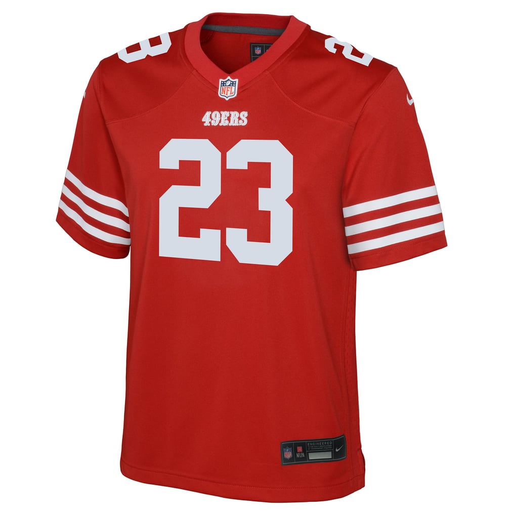 Youth San Francisco 49ers Christian McCaffrey Nike Scarlet Game Jersey - Image 3