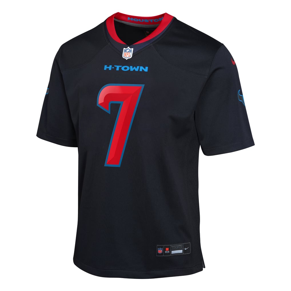 Youth Houston Texans C.J. Stroud Nike Navy Game Jersey - Image 3