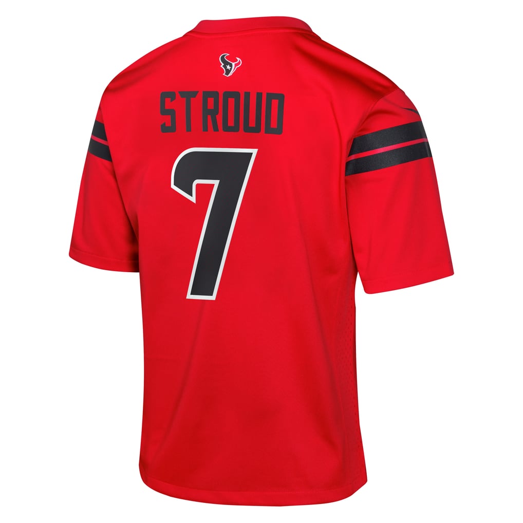 Youth Houston Texans C.J. Stroud Nike Red Game Jersey - Image 4