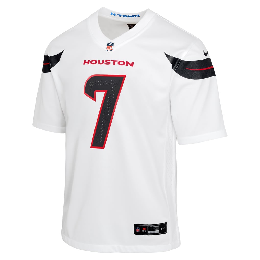 Youth Houston Texans C.J. Stroud Nike White Game Jersey - Image 3