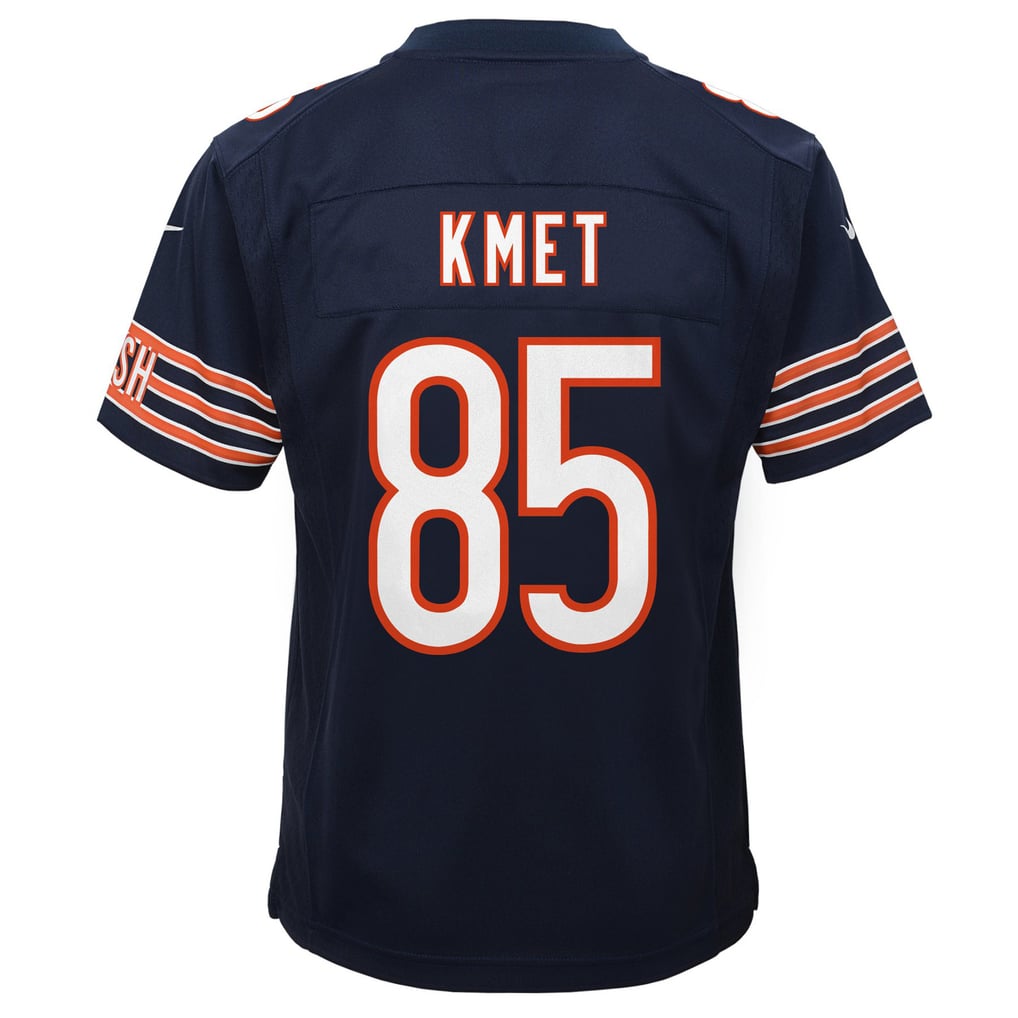 Youth Chicago Bears Cole Kmet Nike Navy Team Game Jersey - Image 4
