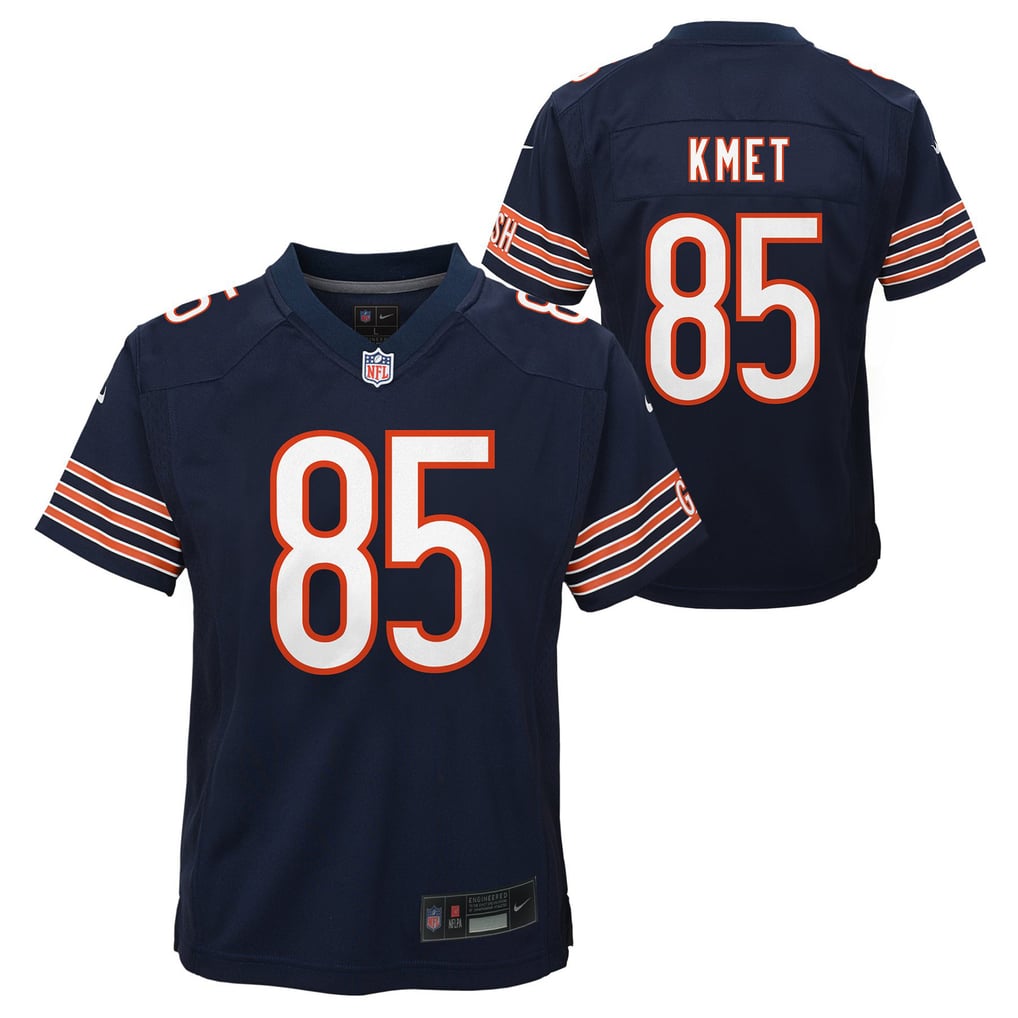 Youth Chicago Bears Cole Kmet Nike Navy Team Game Jersey - Image 1