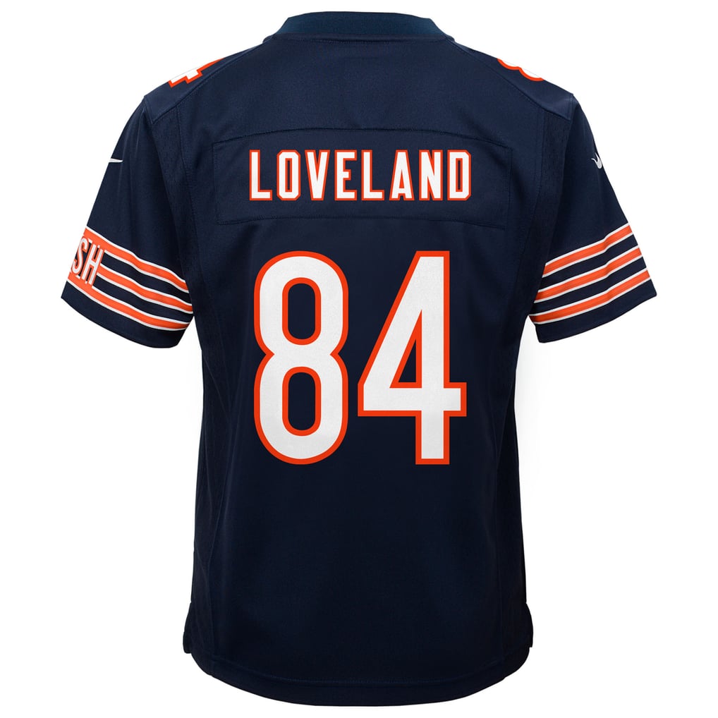 Youth Chicago Bears Colston Loveland Nike Navy Game Jersey - Image 4