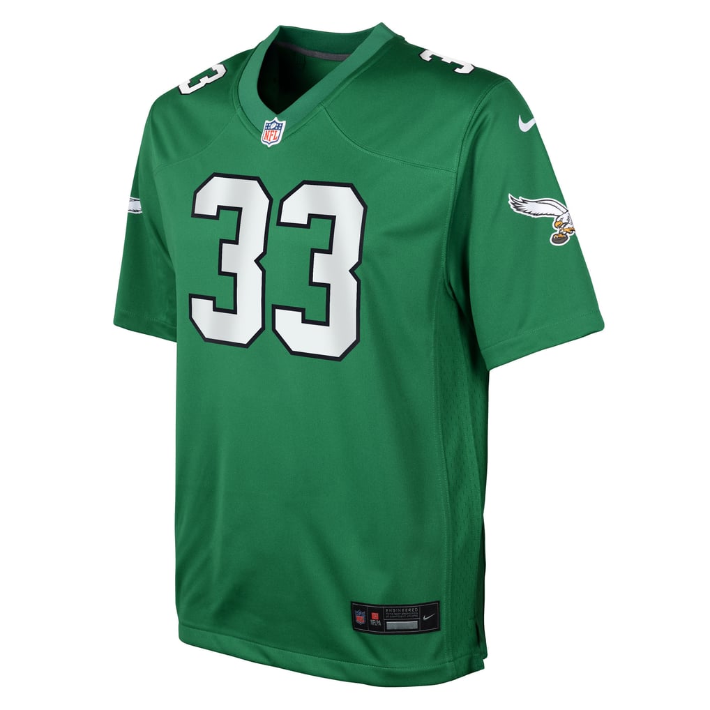 Youth Philadelphia Eagles Cooper DeJean Nike Kelly Green Alternate Game Jersey - Image 3