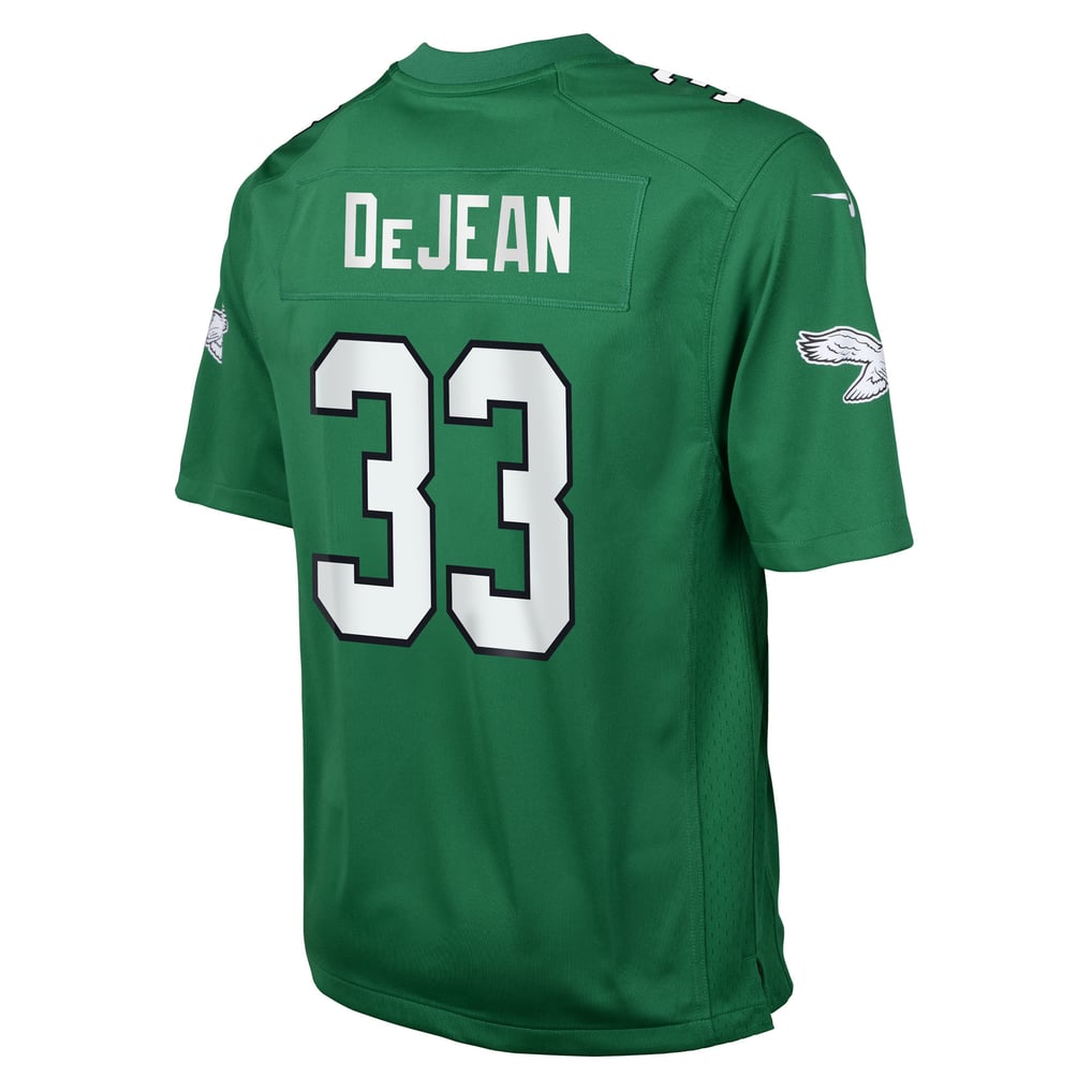 Youth Philadelphia Eagles Cooper DeJean Nike Kelly Green Alternate Game Jersey - Image 4