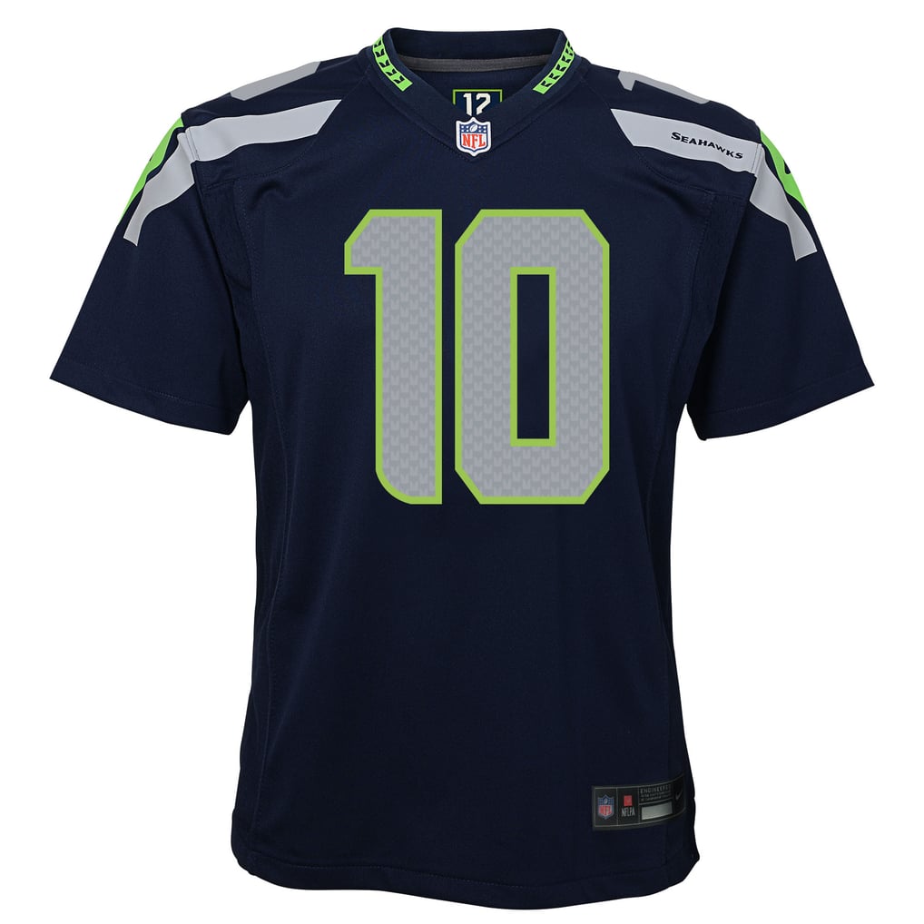 Youth Seattle Seahawks Cooper Kupp Nike College Navy Game Jersey - Image 3