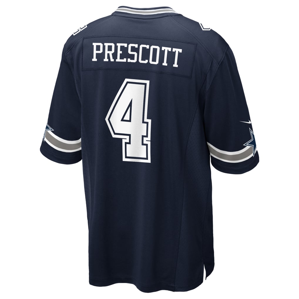 Youth Dallas Cowboys Dak Prescott Nike Navy Game Jersey - Image 4