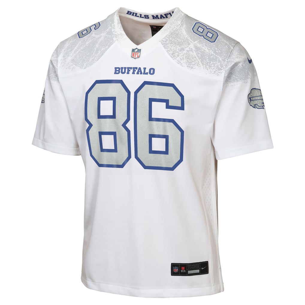Youth Buffalo Bills Dalton Kincaid Nike White Rivalries Collection Game Jersey - Image 3
