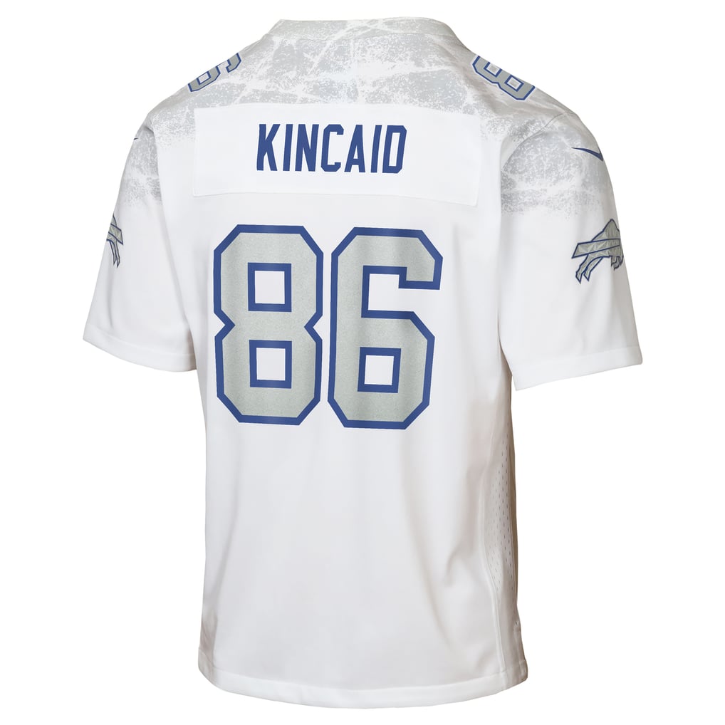 Youth Buffalo Bills Dalton Kincaid Nike White Rivalries Collection Game Jersey - Image 4