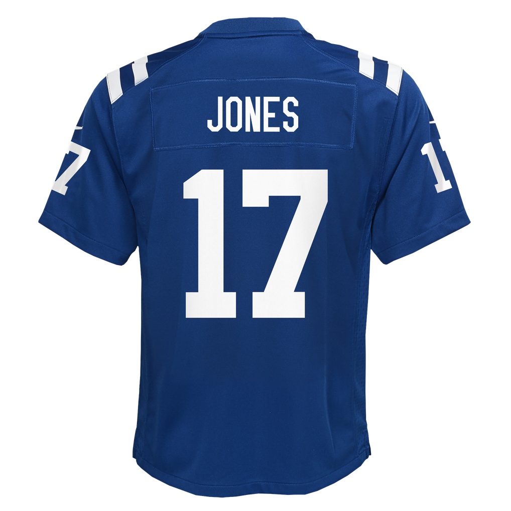 Youth Indianapolis Colts Daniel Jones Nike Royal Alternate 2 Game Jersey - Image 4