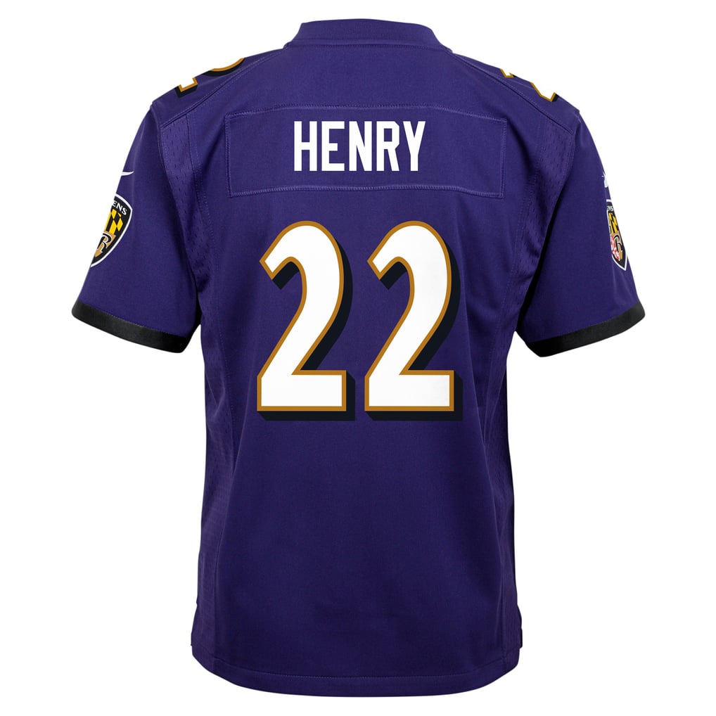 Youth Baltimore Ravens Derrick Henry Nike Purple Game Jersey