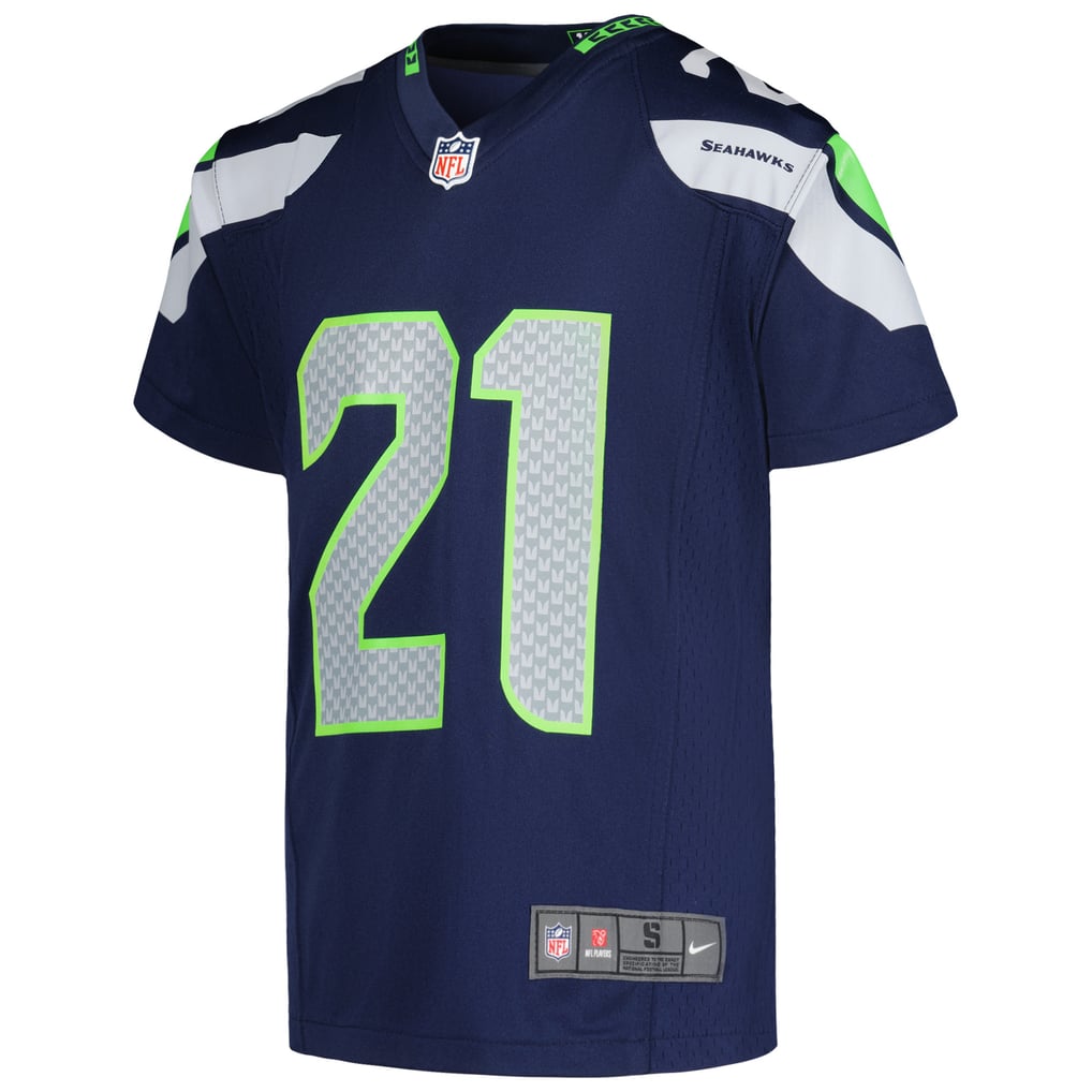Youth Seattle Seahawks Devon Witherspoon Nike College Navy Game Jersey - Image 3