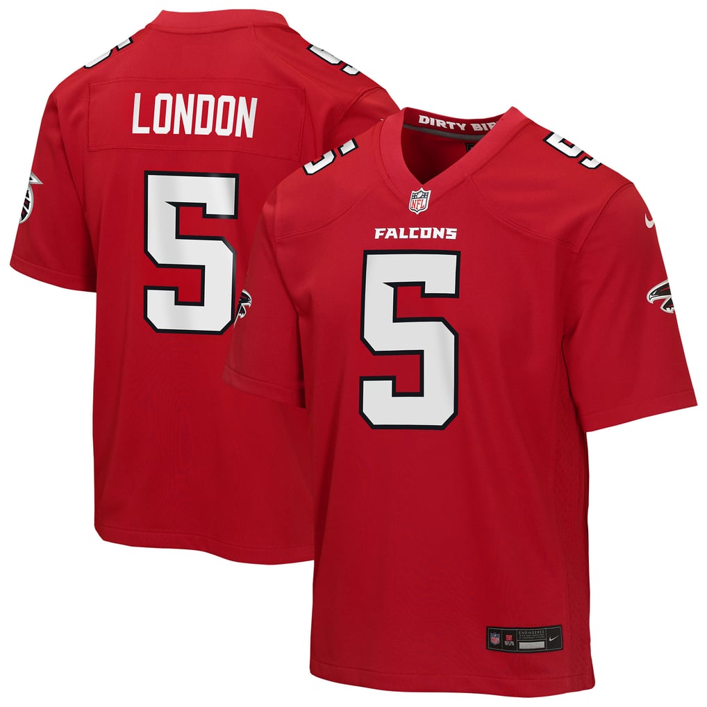 Youth Atlanta Falcons Drake London Nike Red Game Jersey