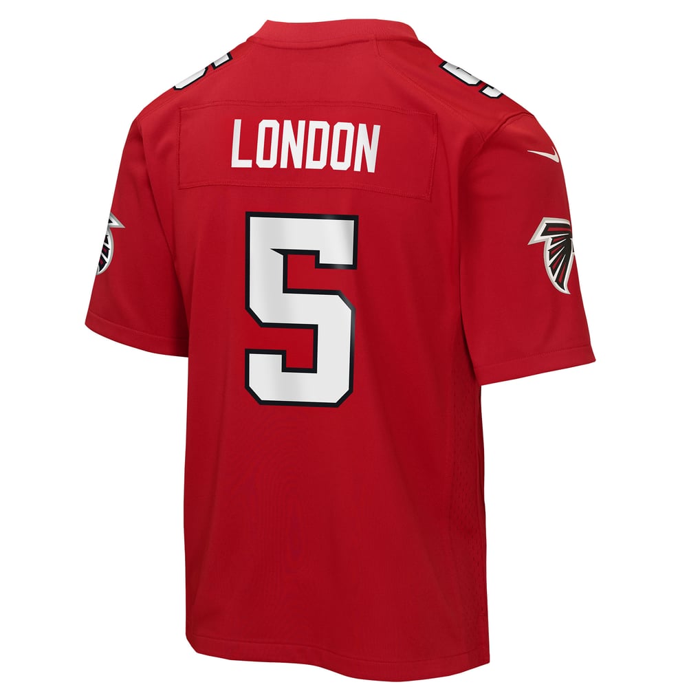 Youth Atlanta Falcons Drake London Nike Red Game Jersey