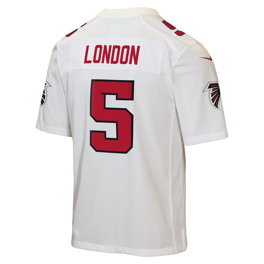 Youth Atlanta Falcons Drake London Nike White Game Jersey
