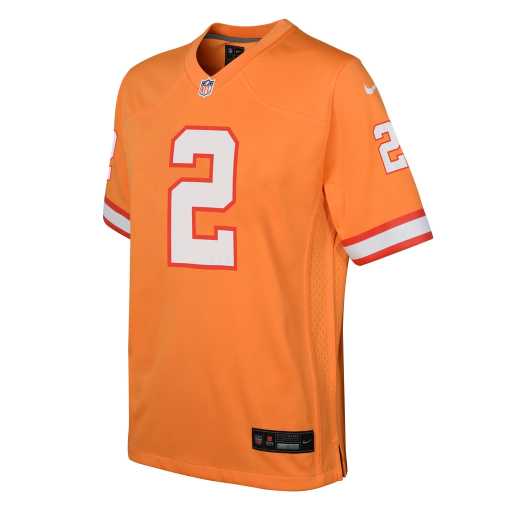 Youth Tampa Bay Buccaneers Emeka Egbuka Nike Orange Team Game Jersey - Image 3