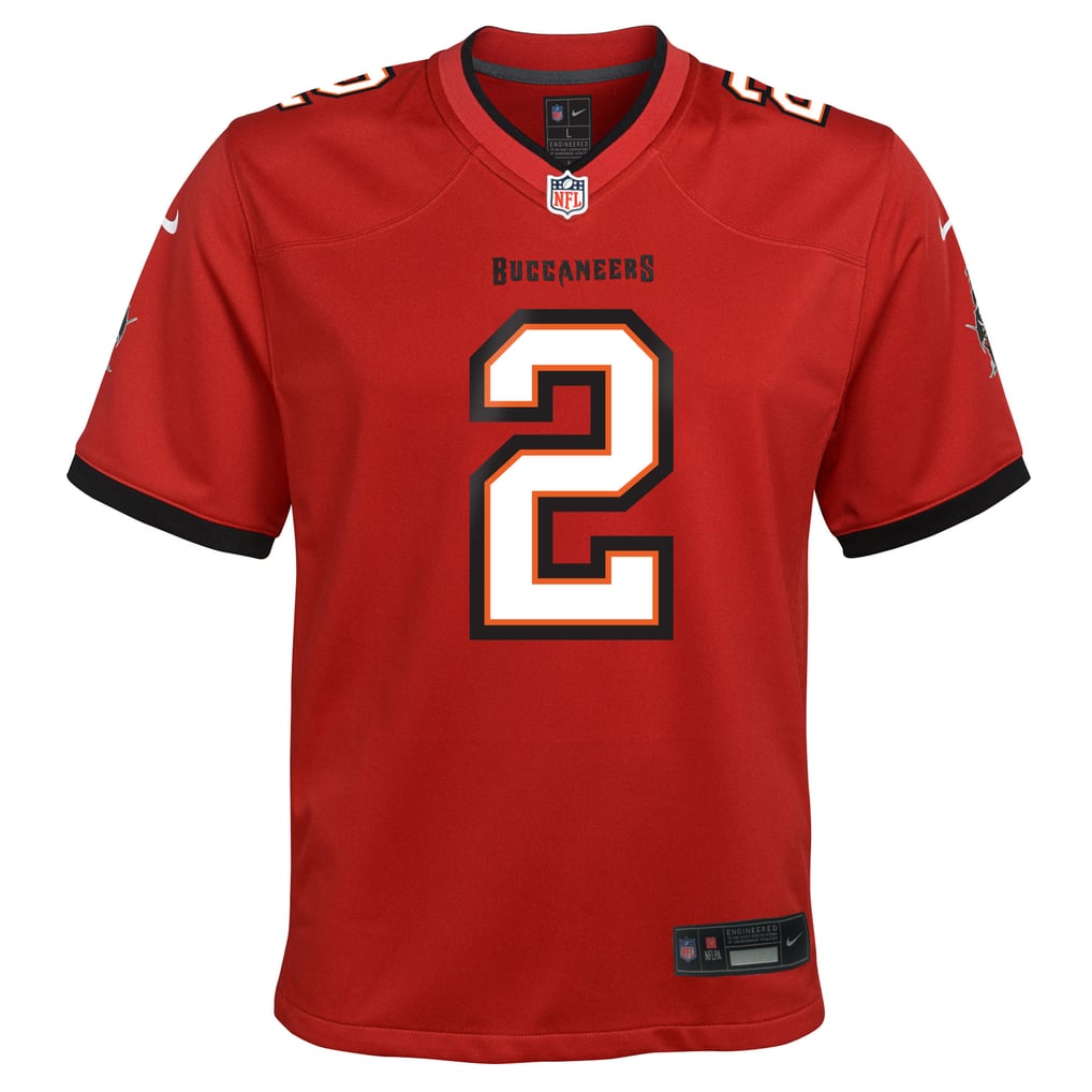 Youth Tampa Bay Buccaneers Emeka Egbuka Nike Red Team Game Jersey - Image 3
