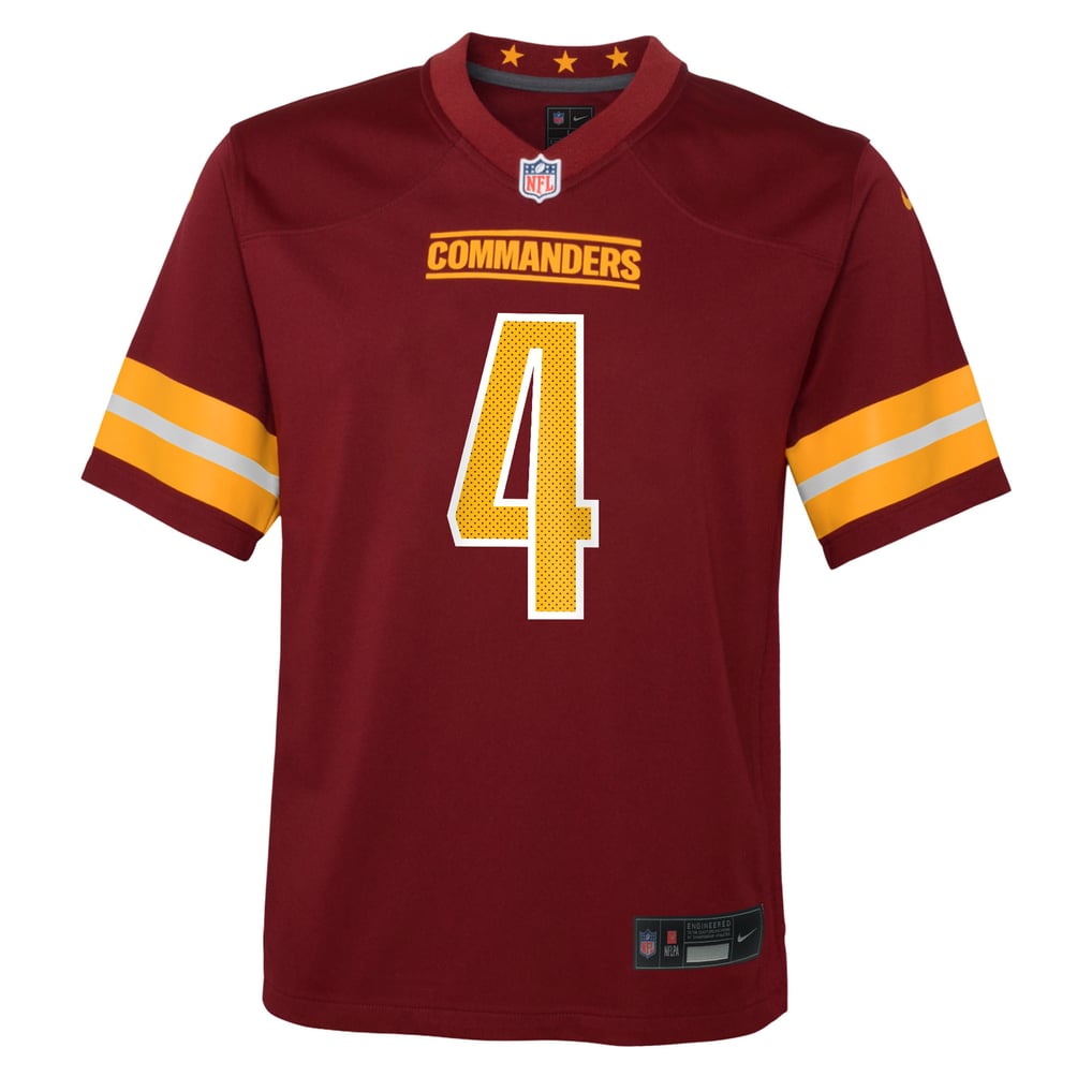 Youth Washington Commanders Frankie Luvu Nike Burgundy Team Game Jersey - Image 3