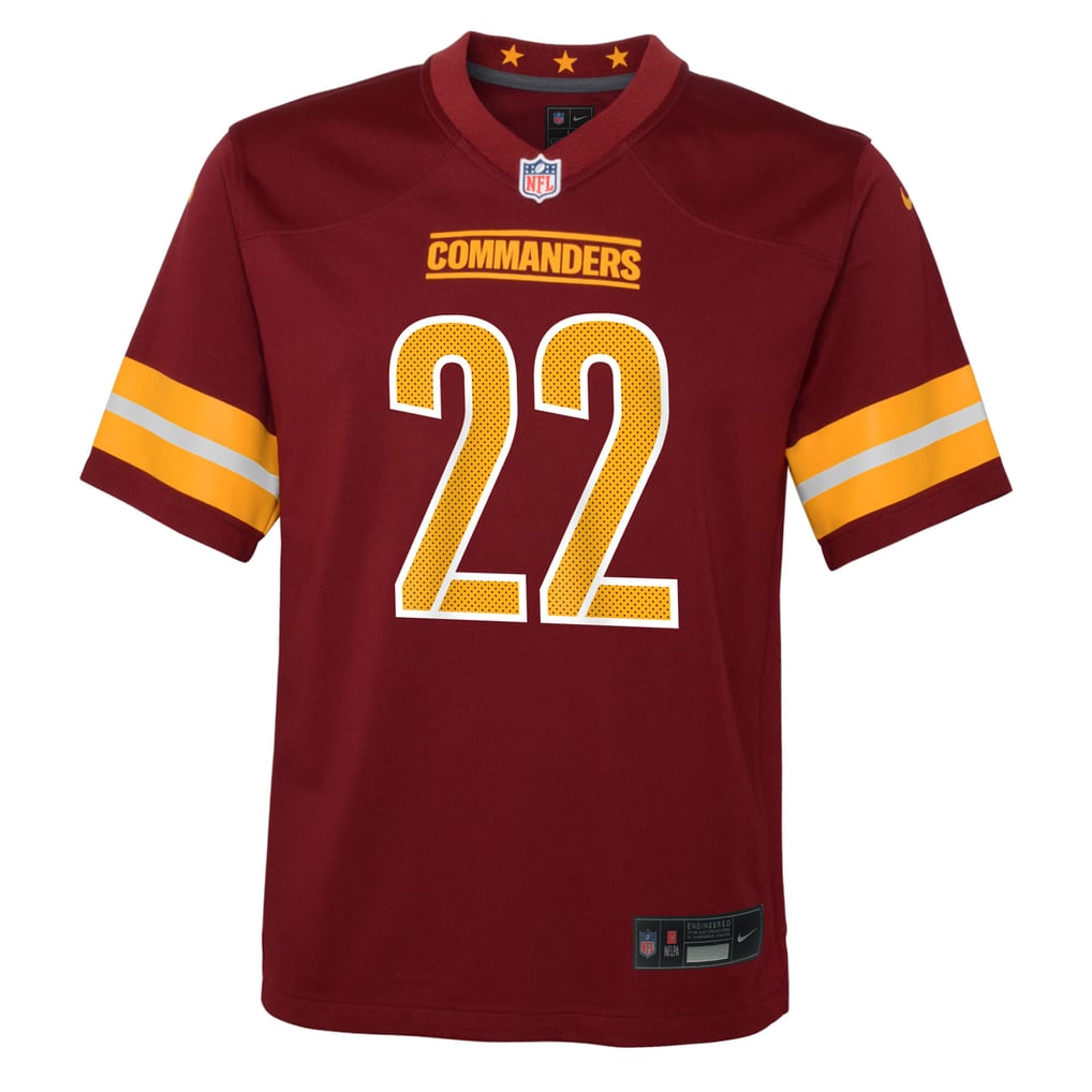 Youth Washington Commanders Jacory Croskey-Merritt Nike Burgundy Team Game Jersey - Image 3