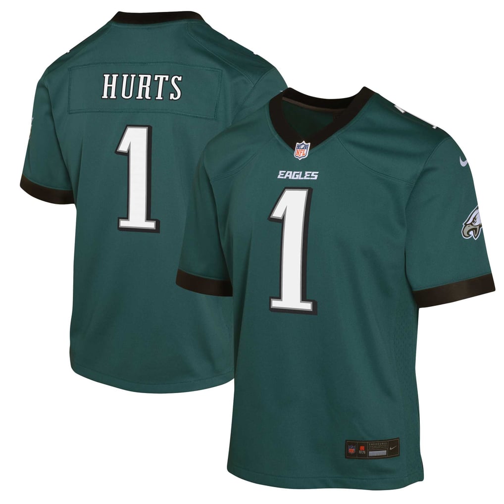 Youth Philadelphia Eagles Jalen Hurts Nike Green Game Jersey - Image 1
