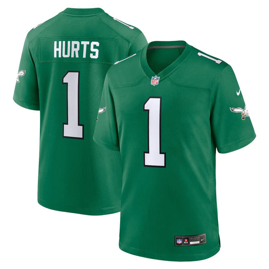 Youth Philadelphia Eagles Jalen Hurts Nike Kelly Green Game Jersey - Image 1