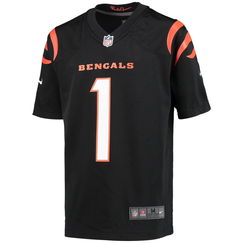 Youth Cincinnati Bengals Ja'Marr Chase Nike Black Game Jersey - Image 3