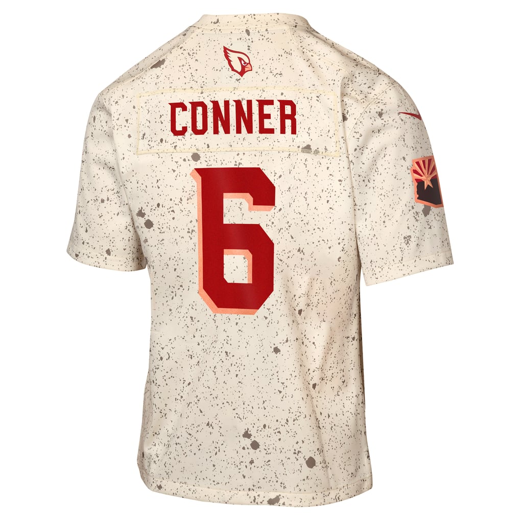 Youth Arizona Cardinals James Conner Nike Natural 2025 Rivalries Collection Game Jersey - Image 4