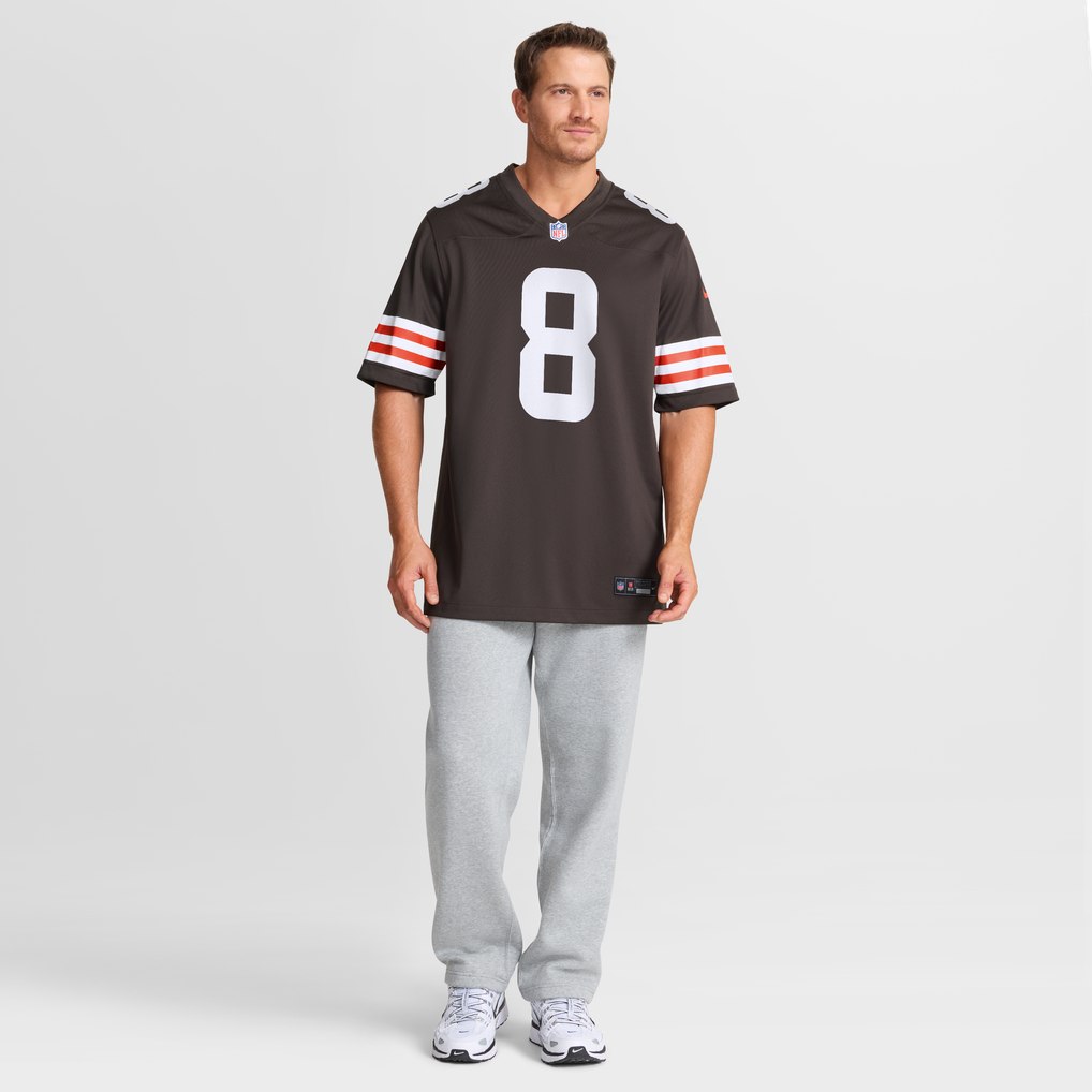 Youth Cleveland Browns Jared Verse Nike Brown Team Game Jersey - Image 3