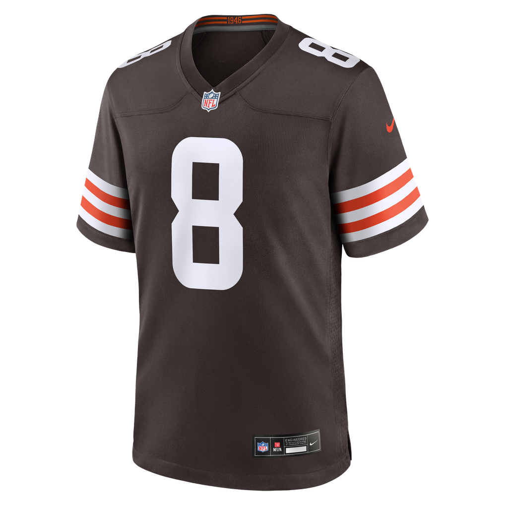 Youth Cleveland Browns Jared Verse Nike Brown Team Game Jersey - Image 7