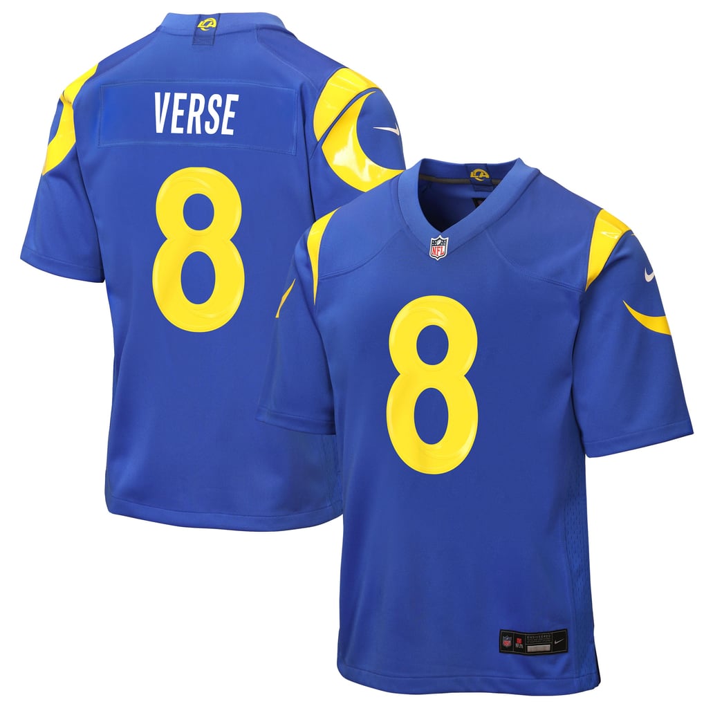 Youth Los Angeles Rams Jared Verse Nike Royal Game Jersey - Image 1